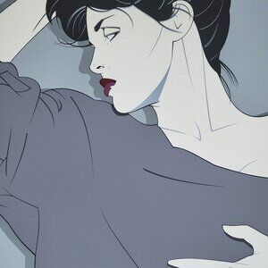 Patrick Nagel NC12 Bergen Galleries New Orleans Commemorative Print 1987